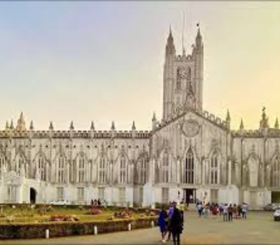 Visit the majestic St. Cathedral in Goa with our sightseeing taxi service for a journey into history
